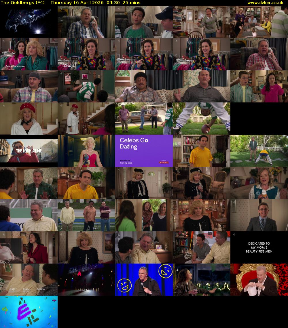 The Goldbergs (E4) Thursday 16 April 2026 04:30 - 04:55