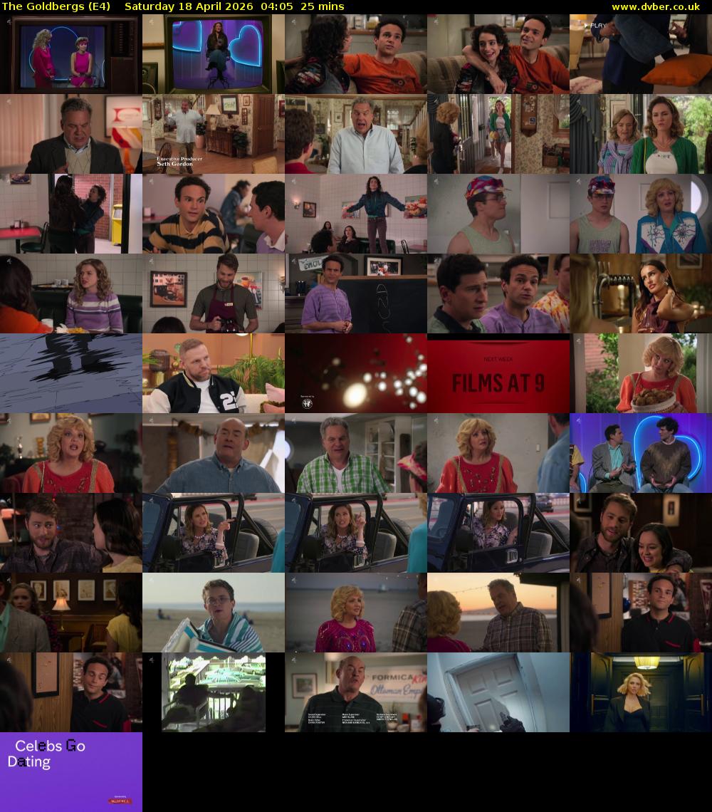 The Goldbergs (E4) Saturday 18 April 2026 04:05 - 04:30
