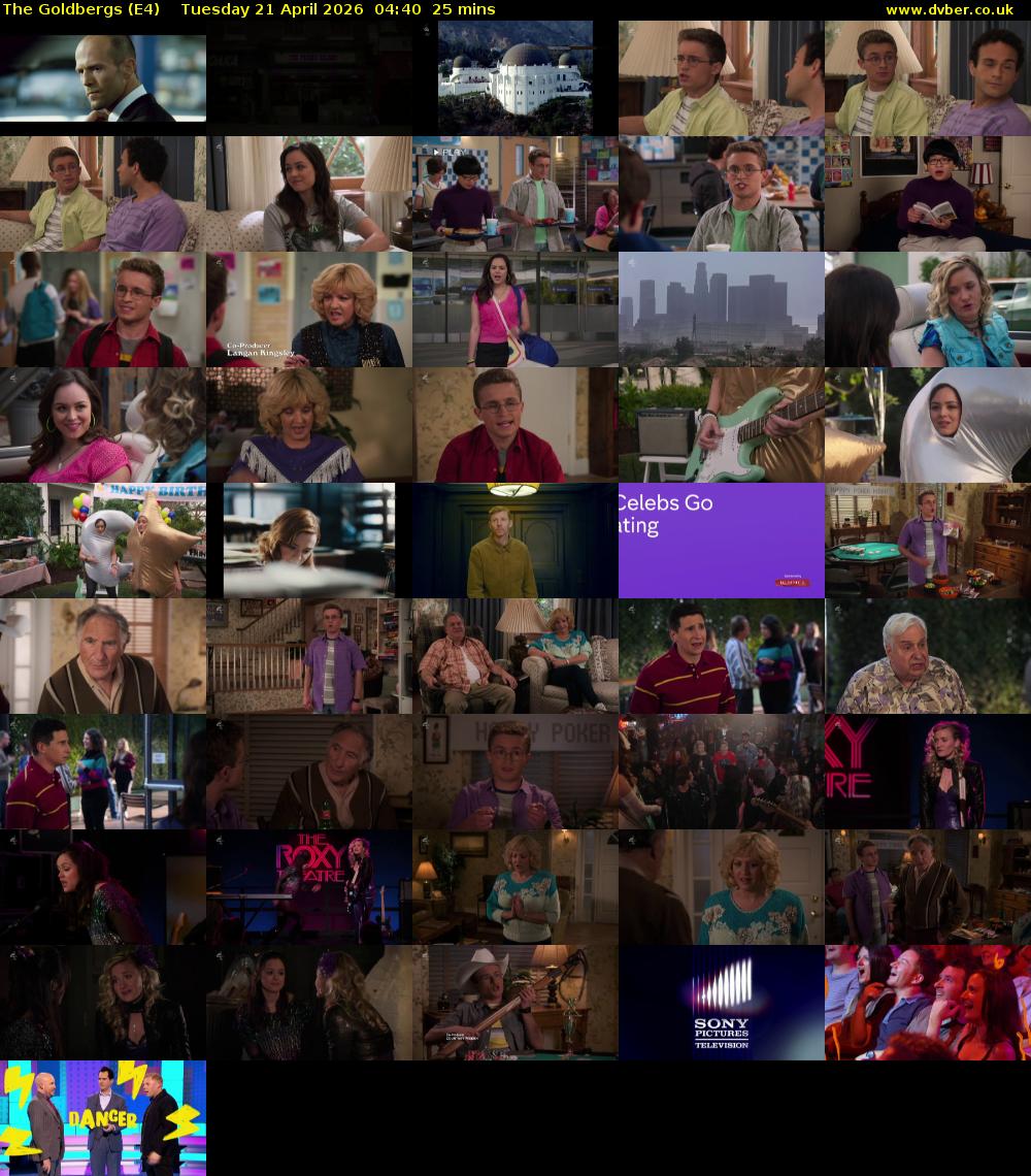 The Goldbergs (E4) Tuesday 21 April 2026 04:40 - 05:05