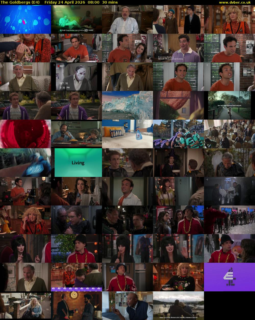 The Goldbergs (E4) Friday 24 April 2026 08:00 - 08:30