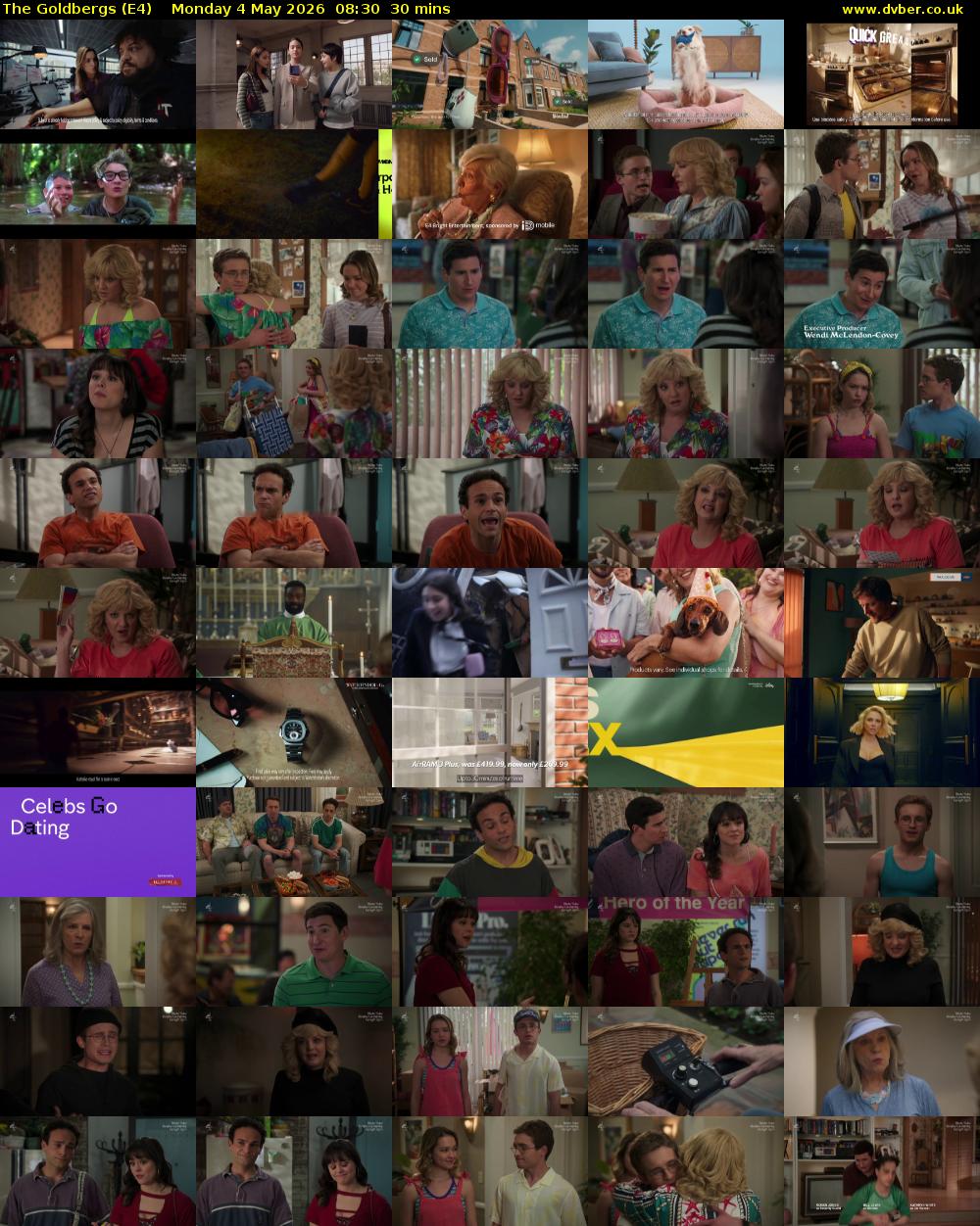 The Goldbergs (E4) Monday 4 May 2026 08:30 - 09:00