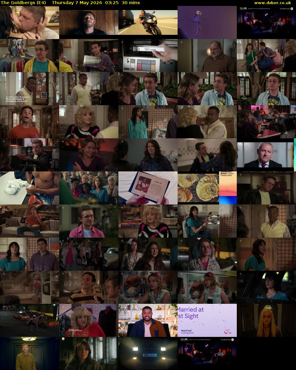 The Goldbergs (E4) Thursday 7 May 2026 03:25 - 03:55