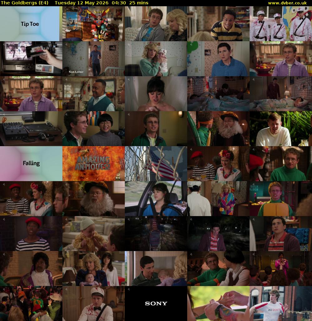 The Goldbergs (E4) Tuesday 12 May 2026 04:30 - 04:55