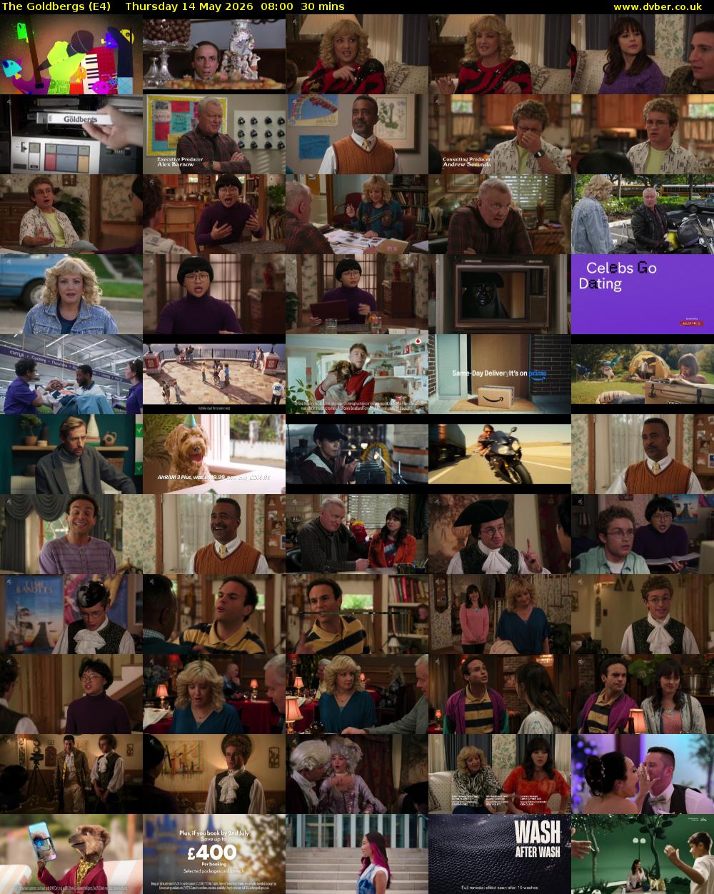 The Goldbergs (E4) Thursday 14 May 2026 08:00 - 08:30