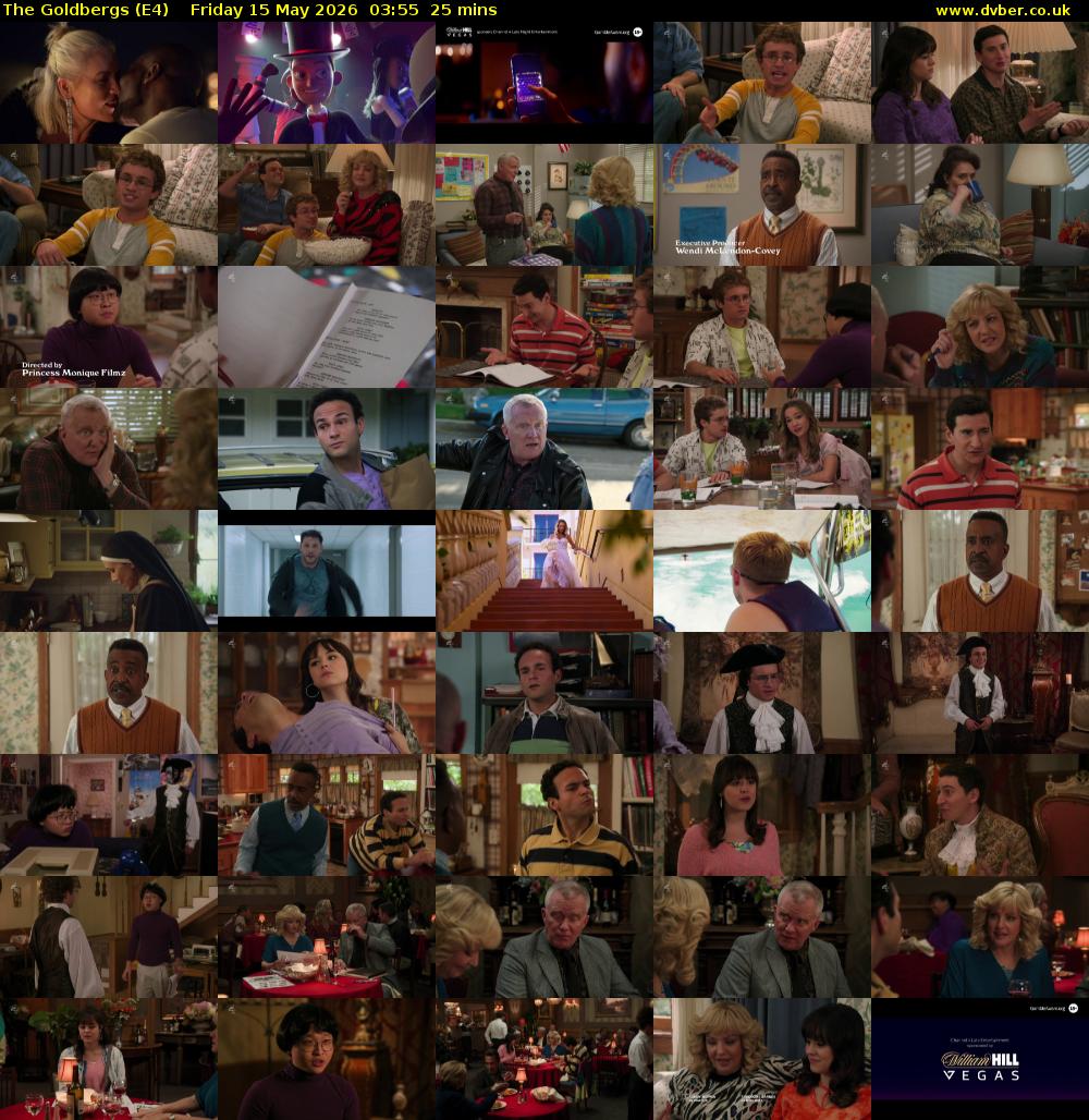 The Goldbergs (E4) Friday 15 May 2026 03:55 - 04:20