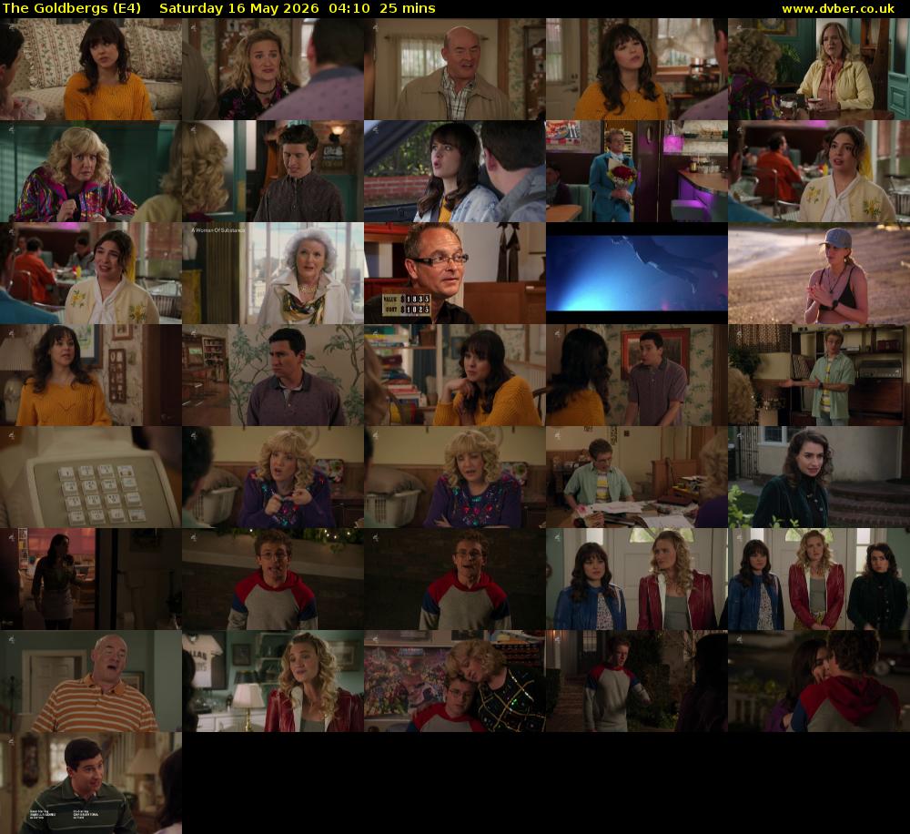 The Goldbergs (E4) Saturday 16 May 2026 04:10 - 04:35