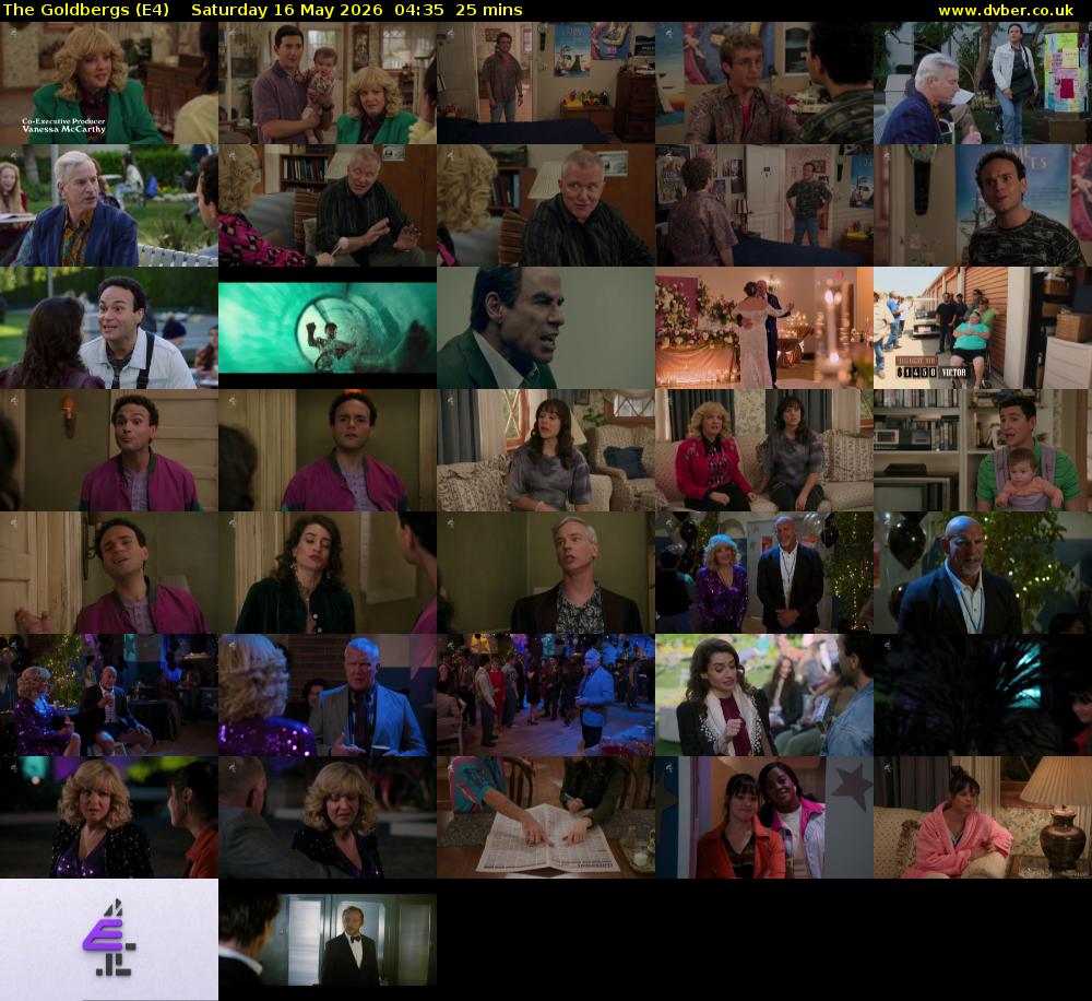 The Goldbergs (E4) Saturday 16 May 2026 04:35 - 05:00