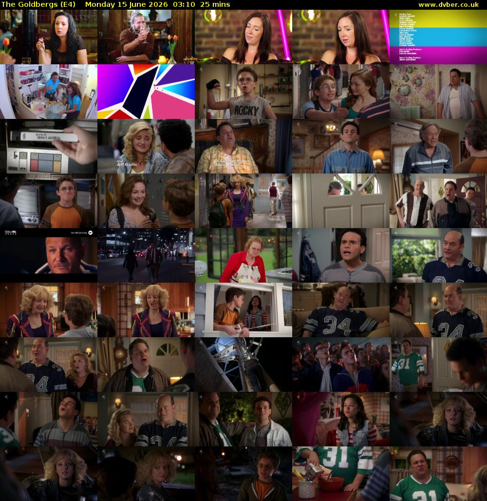 The Goldbergs (E4) Monday 15 June 2026 03:10 - 03:35