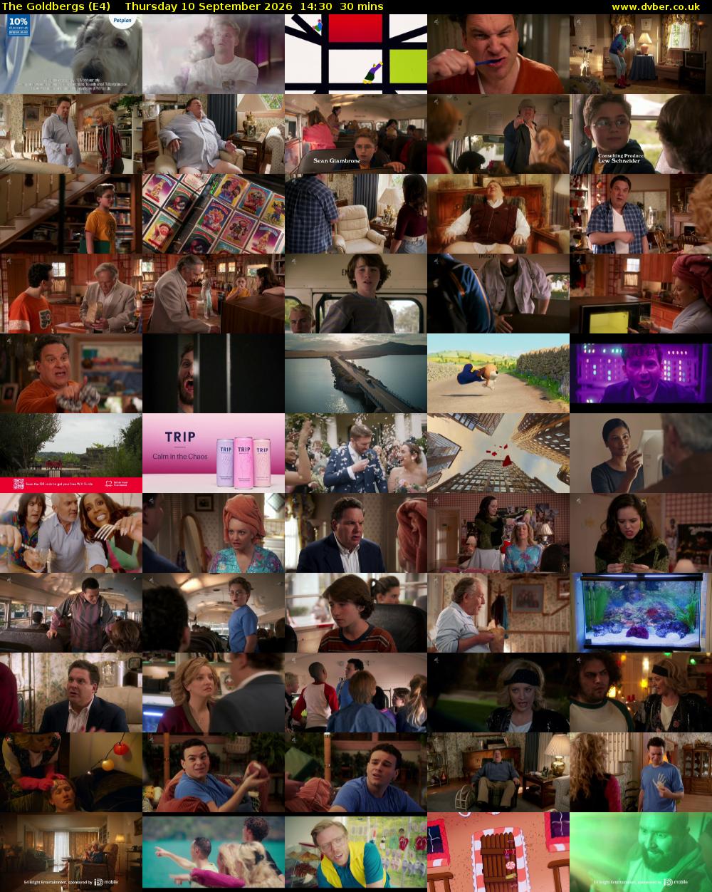 The Goldbergs (E4) Thursday 10 September 2026 14:30 - 15:00