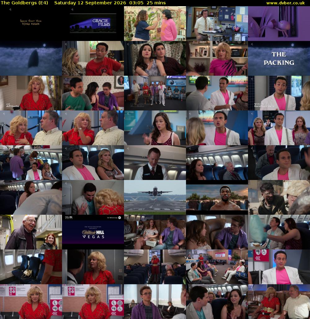 The Goldbergs (E4) Saturday 12 September 2026 03:05 - 03:30