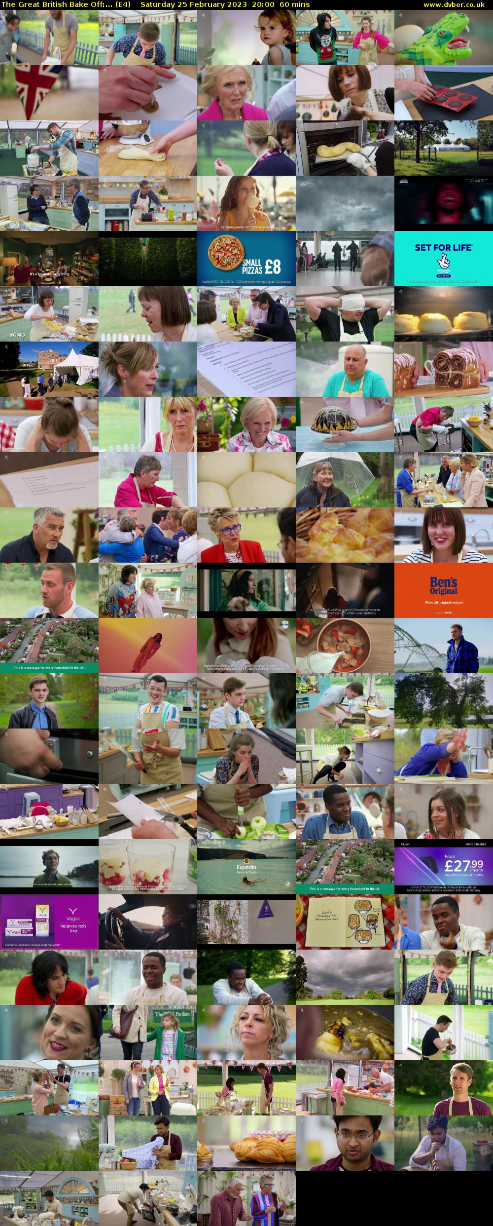 The Great British Bake Off:... (E4) Saturday 25 February 2023 20:00 - 21:00