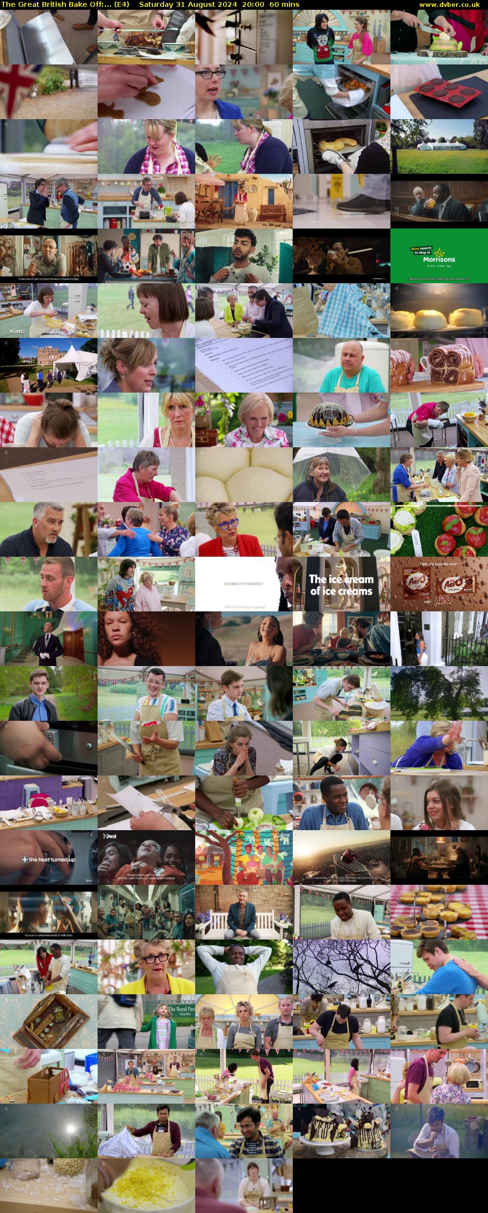 The Great British Bake Off:... (E4) Saturday 31 August 2024 20:00 - 21:00