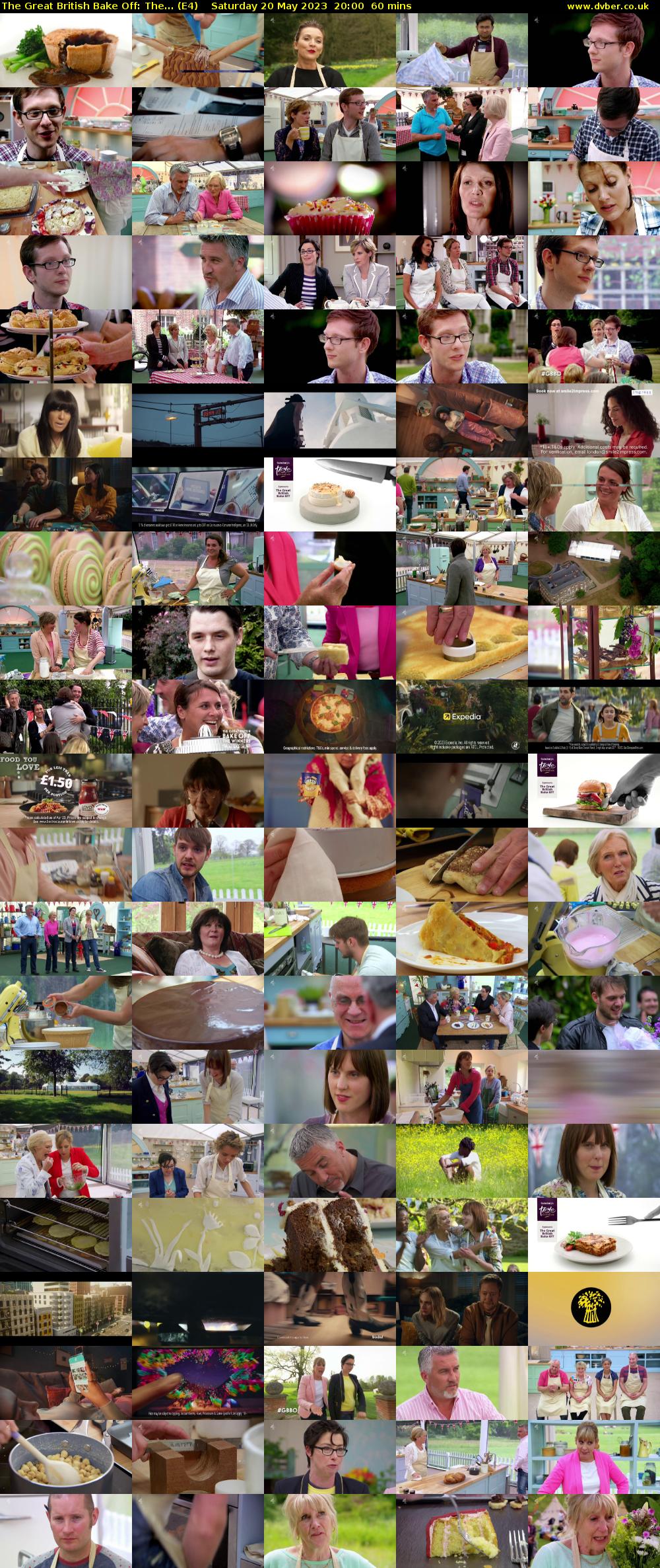 The Great British Bake Off: The... (E4) Saturday 20 May 2023 20:00 - 21:00