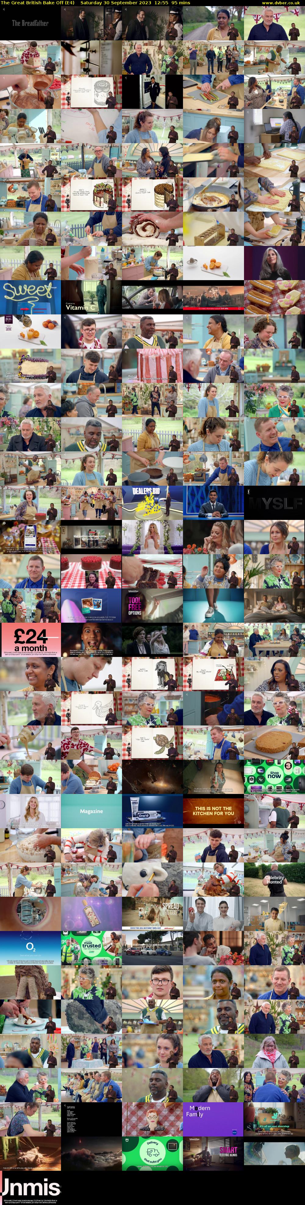 The Great British Bake Off (E4) Saturday 30 September 2023 12:55 - 14:30