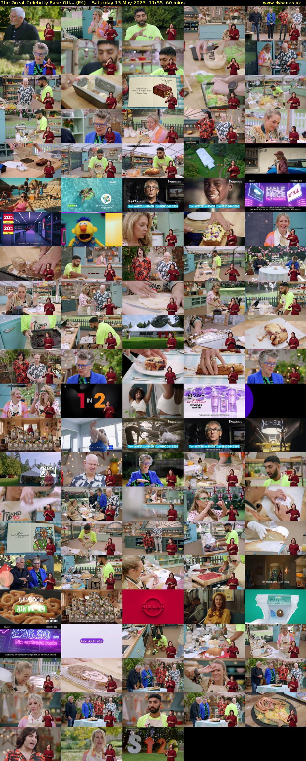 The Great Celebrity Bake Off... (E4) Saturday 13 May 2023 11:55 - 12:55
