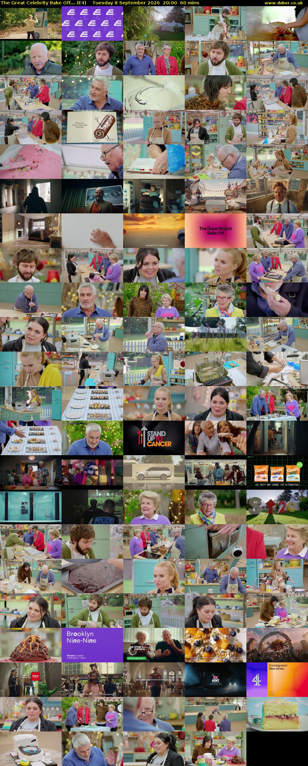 The Great Celebrity Bake Off... (E4) Tuesday 8 September 2026 20:00 - 21:00