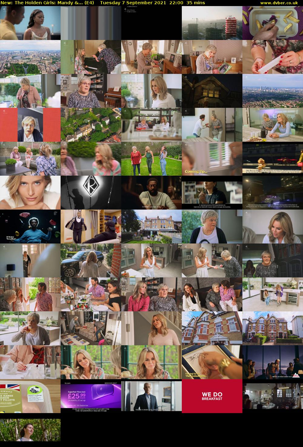 The Holden Girls: Mandy &... (E4) Tuesday 7 September 2021 22:00 - 22:35