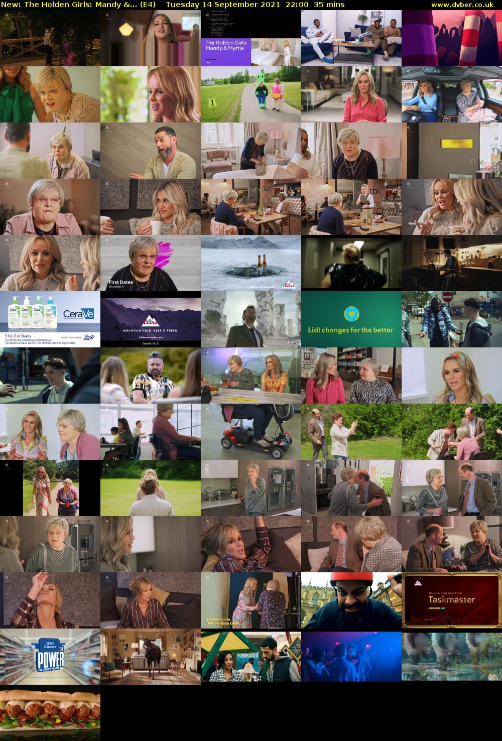 The Holden Girls: Mandy &... (E4) Tuesday 14 September 2021 22:00 - 22:35