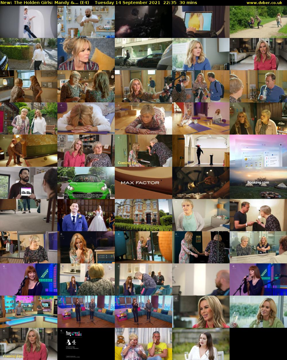 The Holden Girls: Mandy &... (E4) Tuesday 14 September 2021 22:35 - 23:05