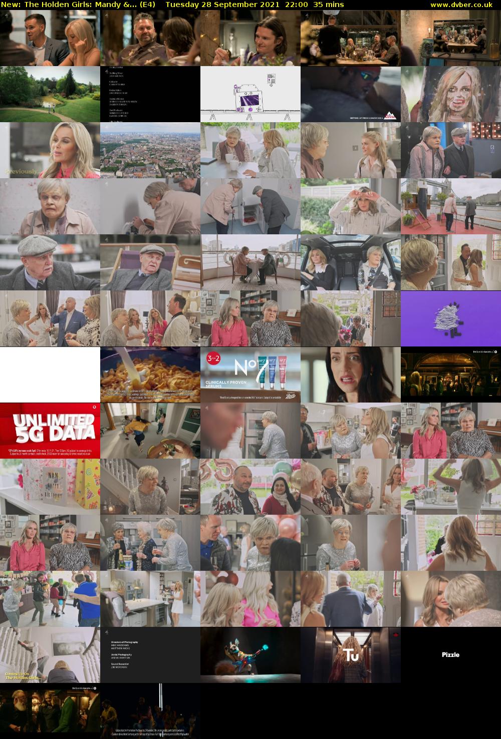 The Holden Girls: Mandy &... (E4) Tuesday 28 September 2021 22:00 - 22:35