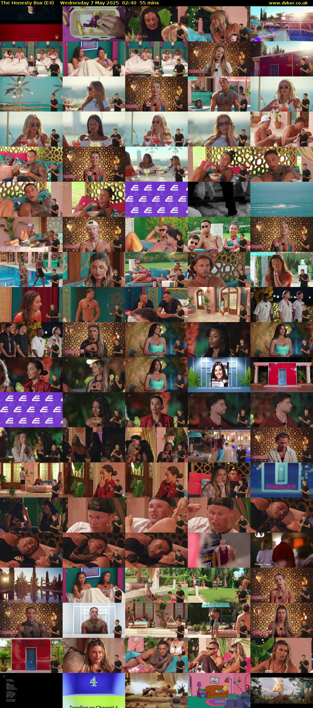 The Honesty Box (E4) Wednesday 7 May 2025 02:40 - 03:35