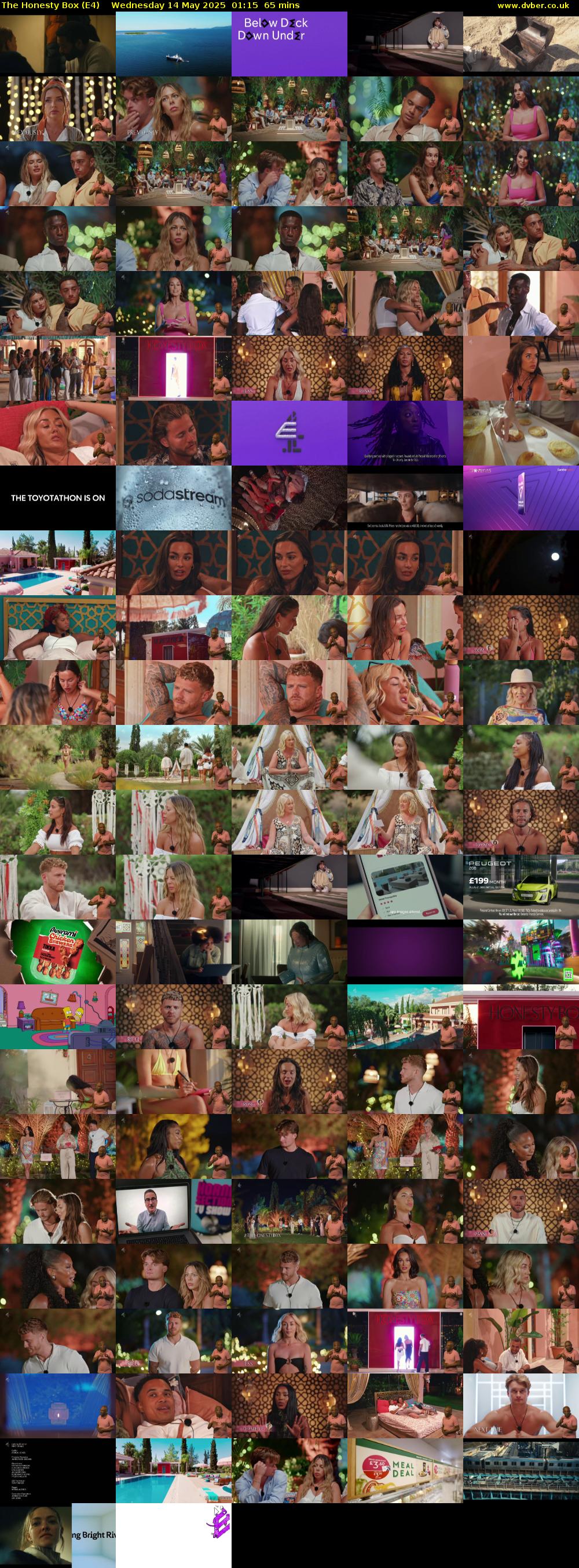 The Honesty Box (E4) Wednesday 14 May 2025 01:15 - 02:20