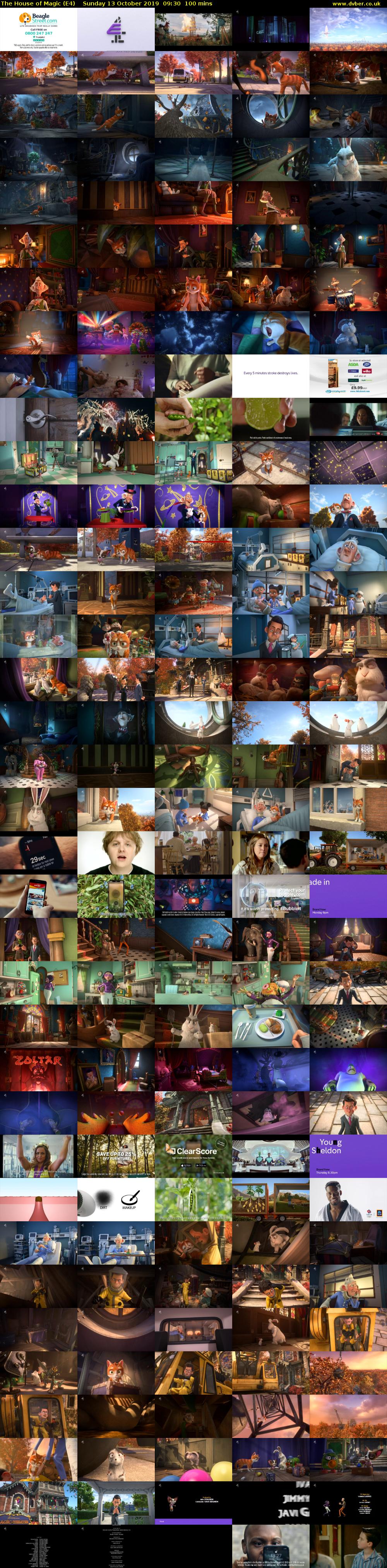 The House of Magic (E4) Sunday 13 October 2019 09:30 - 11:10