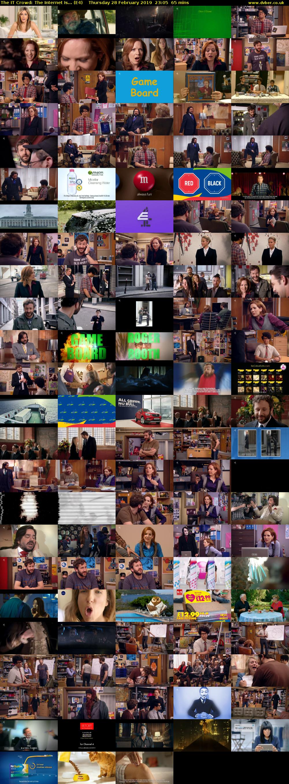 The IT Crowd: The Internet Is... (E4) Thursday 28 February 2019 23:05 - 00:10