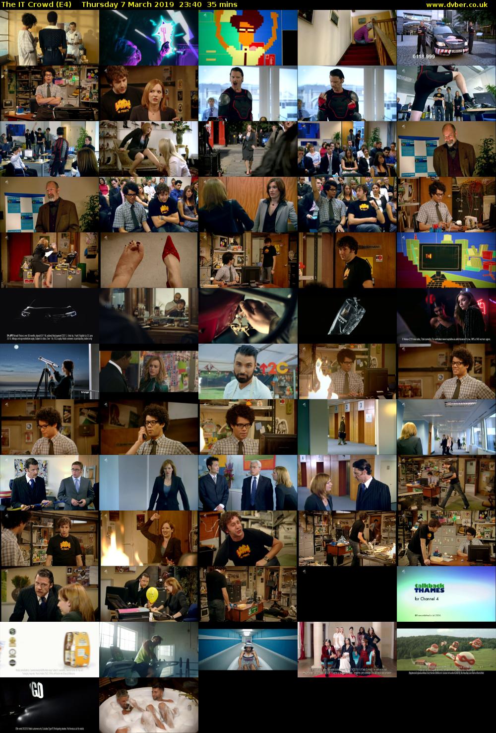 The IT Crowd (E4) Thursday 7 March 2019 23:40 - 00:15