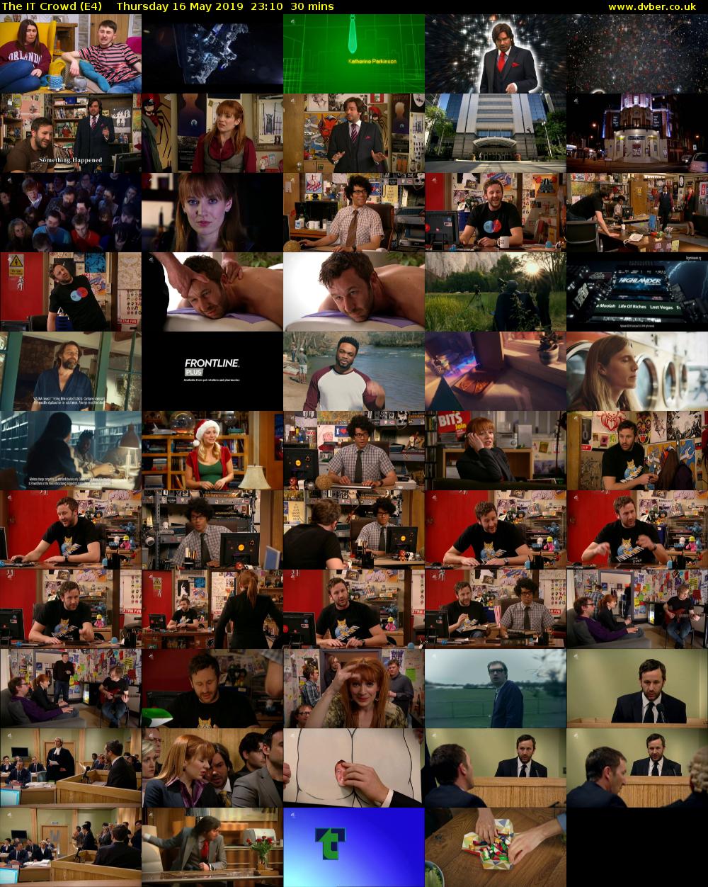 The IT Crowd (E4) Thursday 16 May 2019 23:10 - 23:40