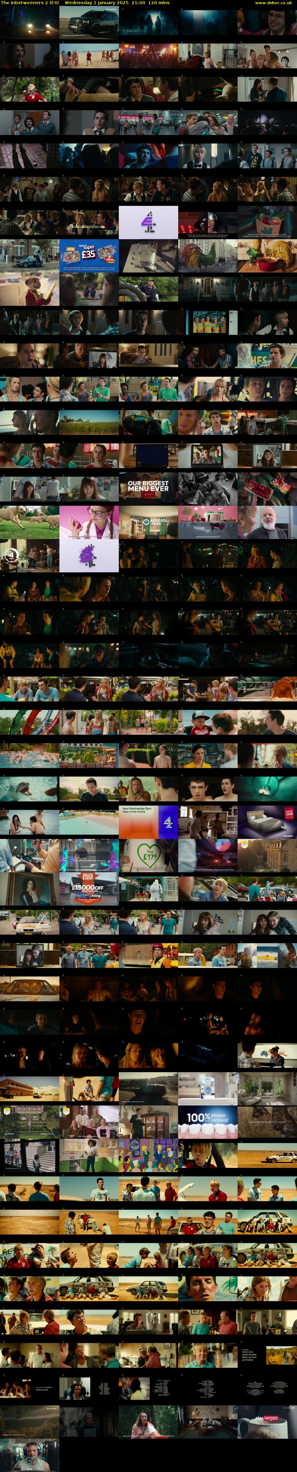 The Inbetweeners 2 (E4) Wednesday 1 January 2025 21:00 - 23:00