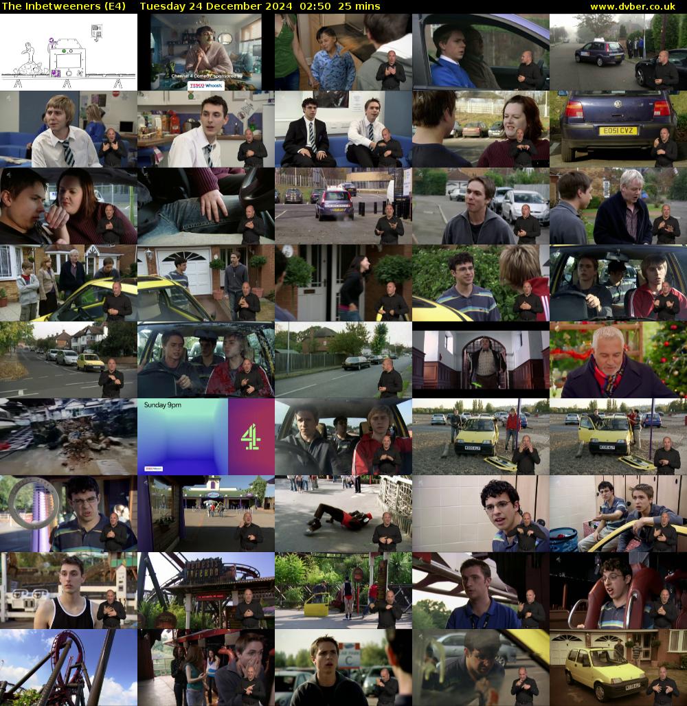 The Inbetweeners (E4) Tuesday 24 December 2024 02:50 - 03:15
