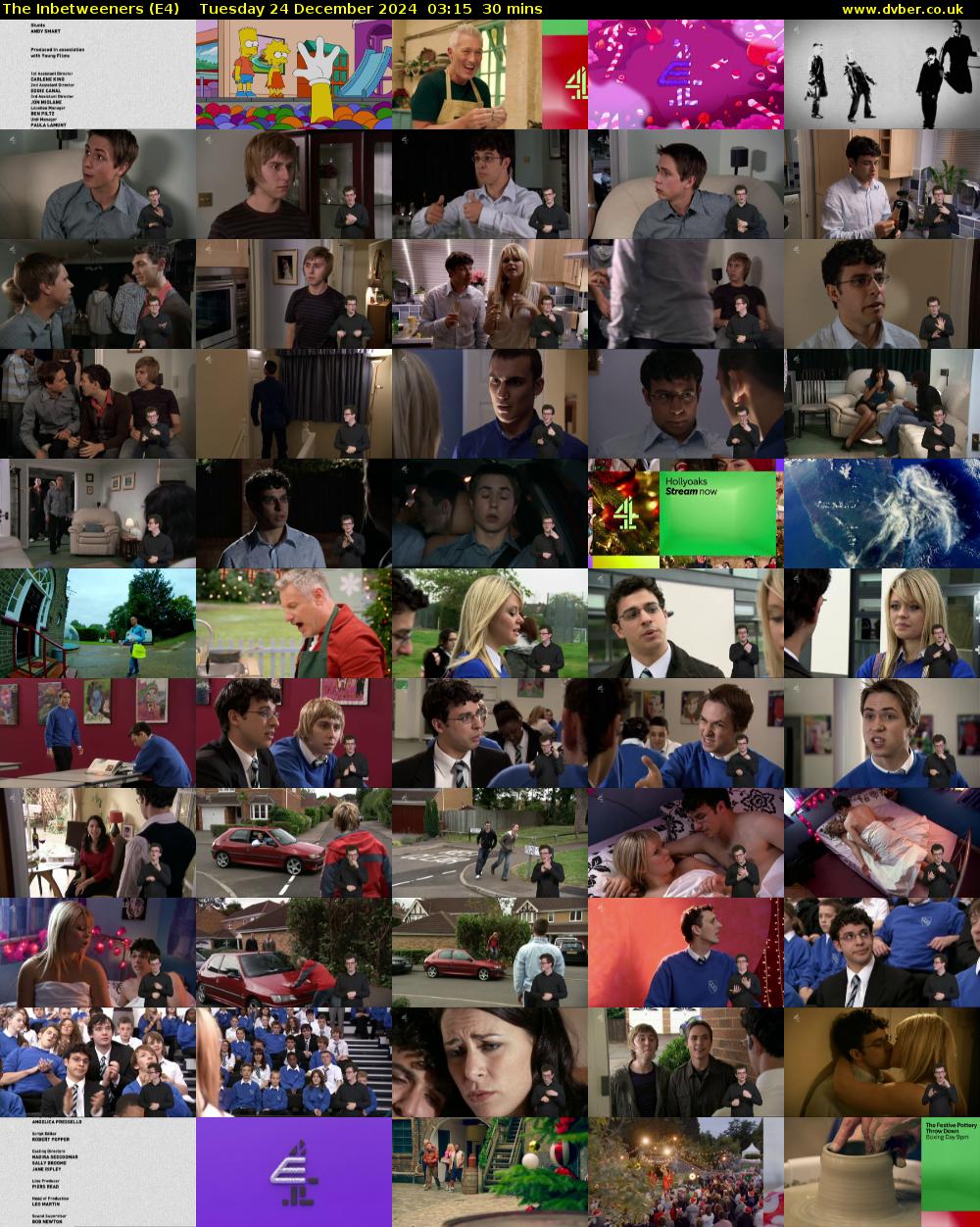 The Inbetweeners (E4) Tuesday 24 December 2024 03:15 - 03:45