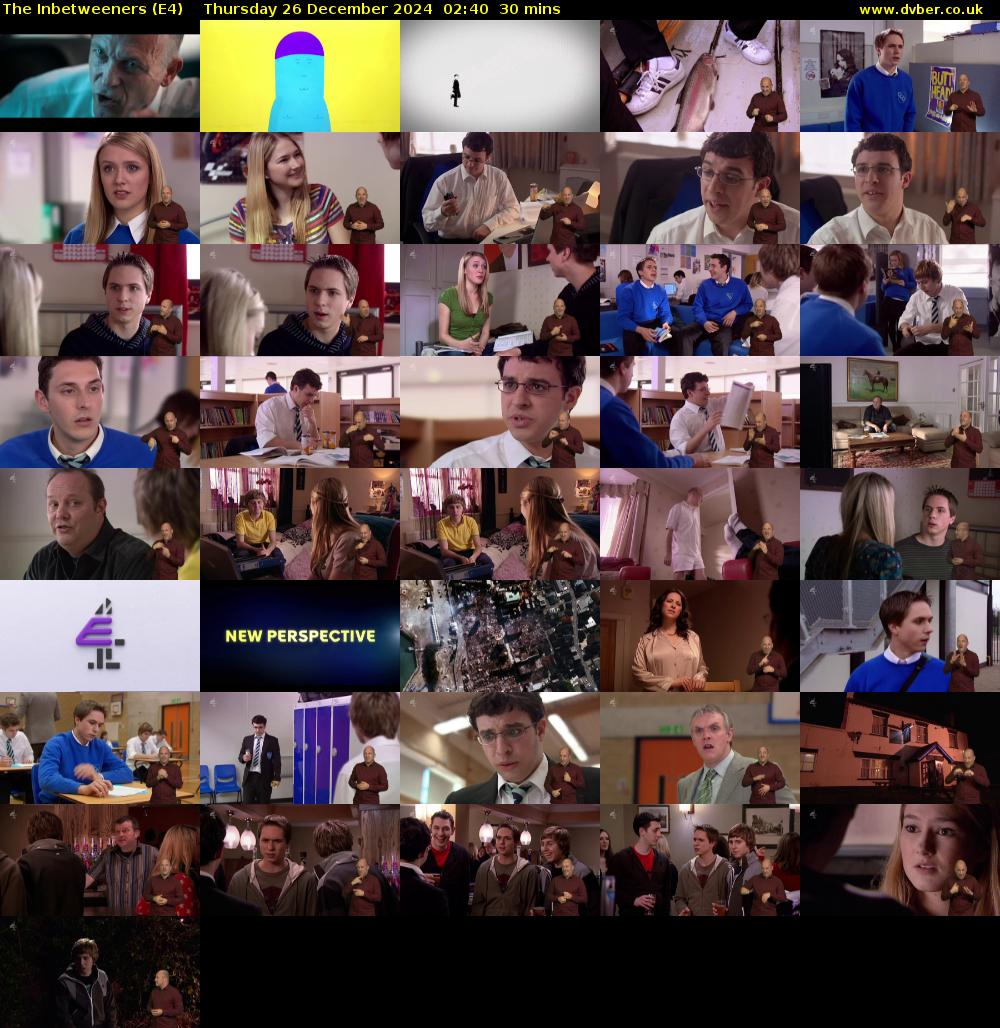 The Inbetweeners (E4) Thursday 26 December 2024 02:40 - 03:10