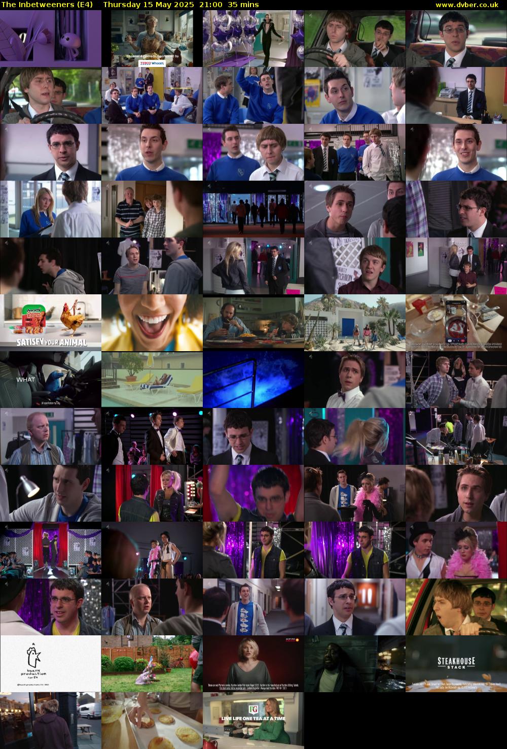 The Inbetweeners (E4) Thursday 15 May 2025 21:00 - 21:35