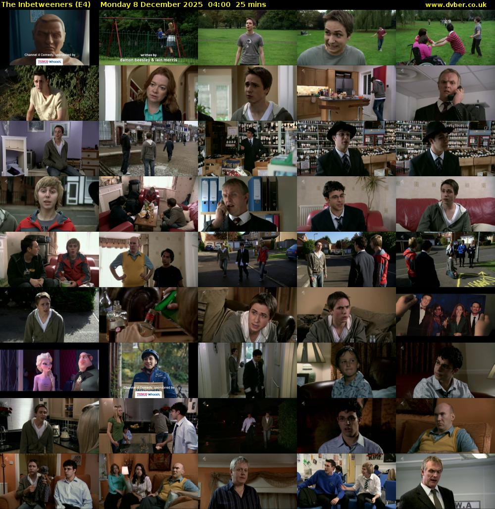 The Inbetweeners (E4) Monday 8 December 2025 04:00 - 04:25