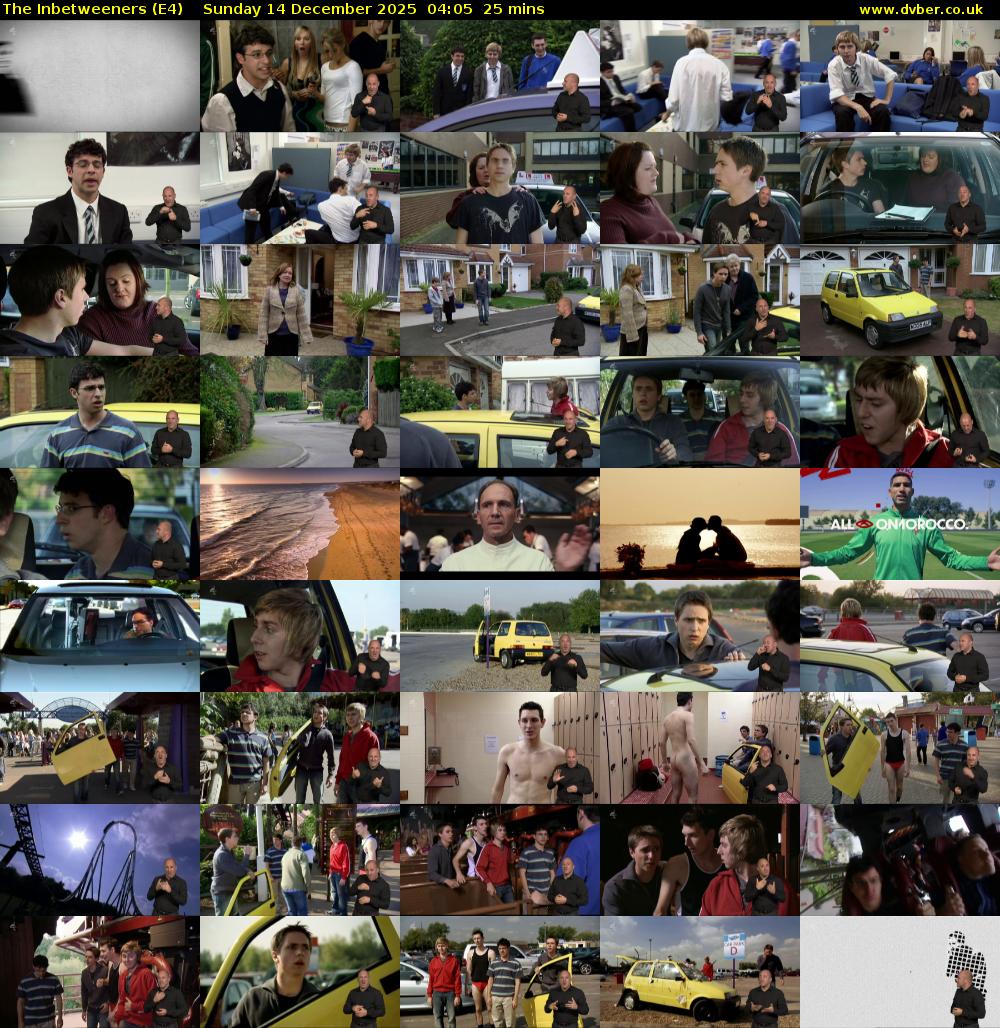 The Inbetweeners (E4) Sunday 14 December 2025 04:05 - 04:30