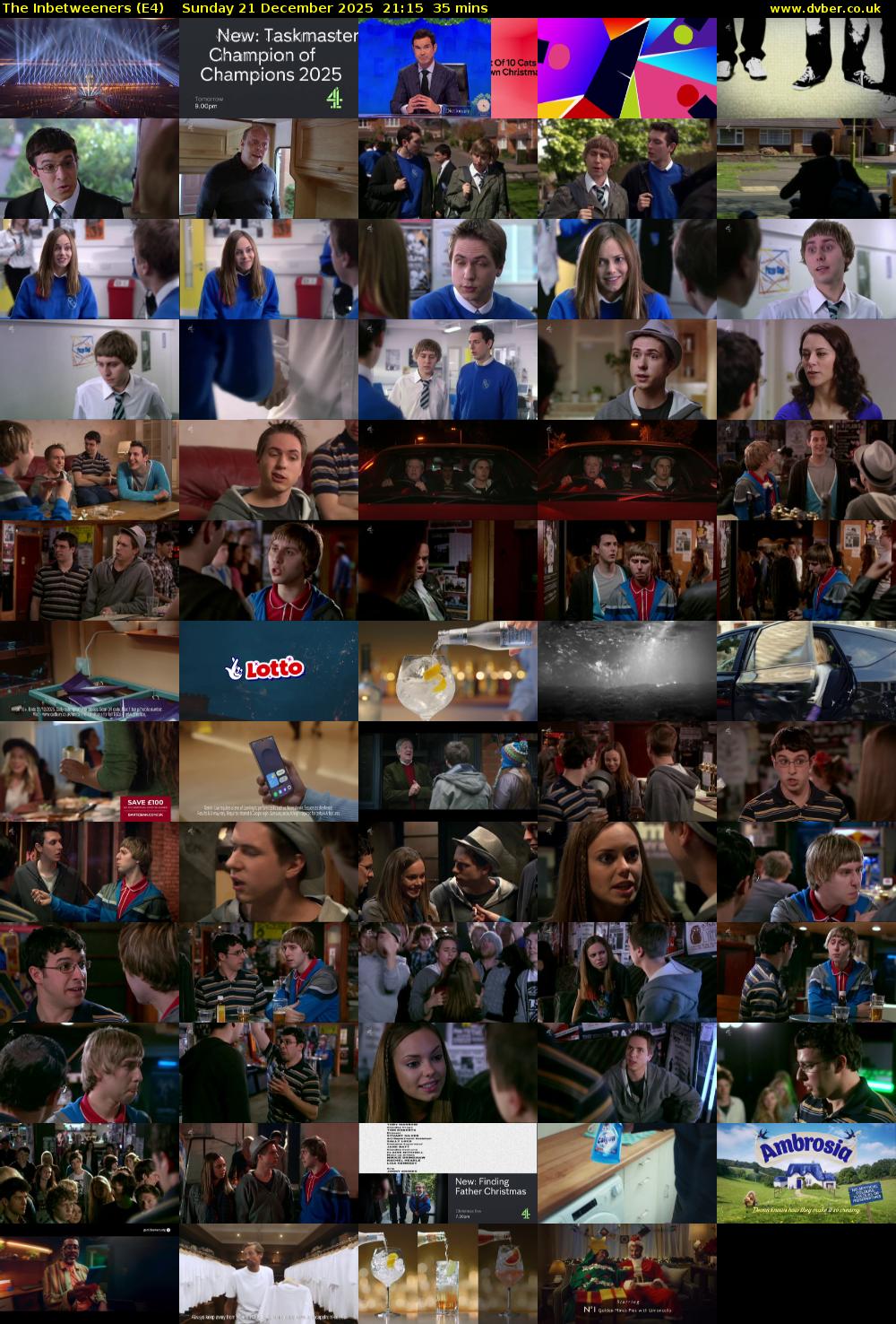 The Inbetweeners (E4) Sunday 21 December 2025 21:15 - 21:50