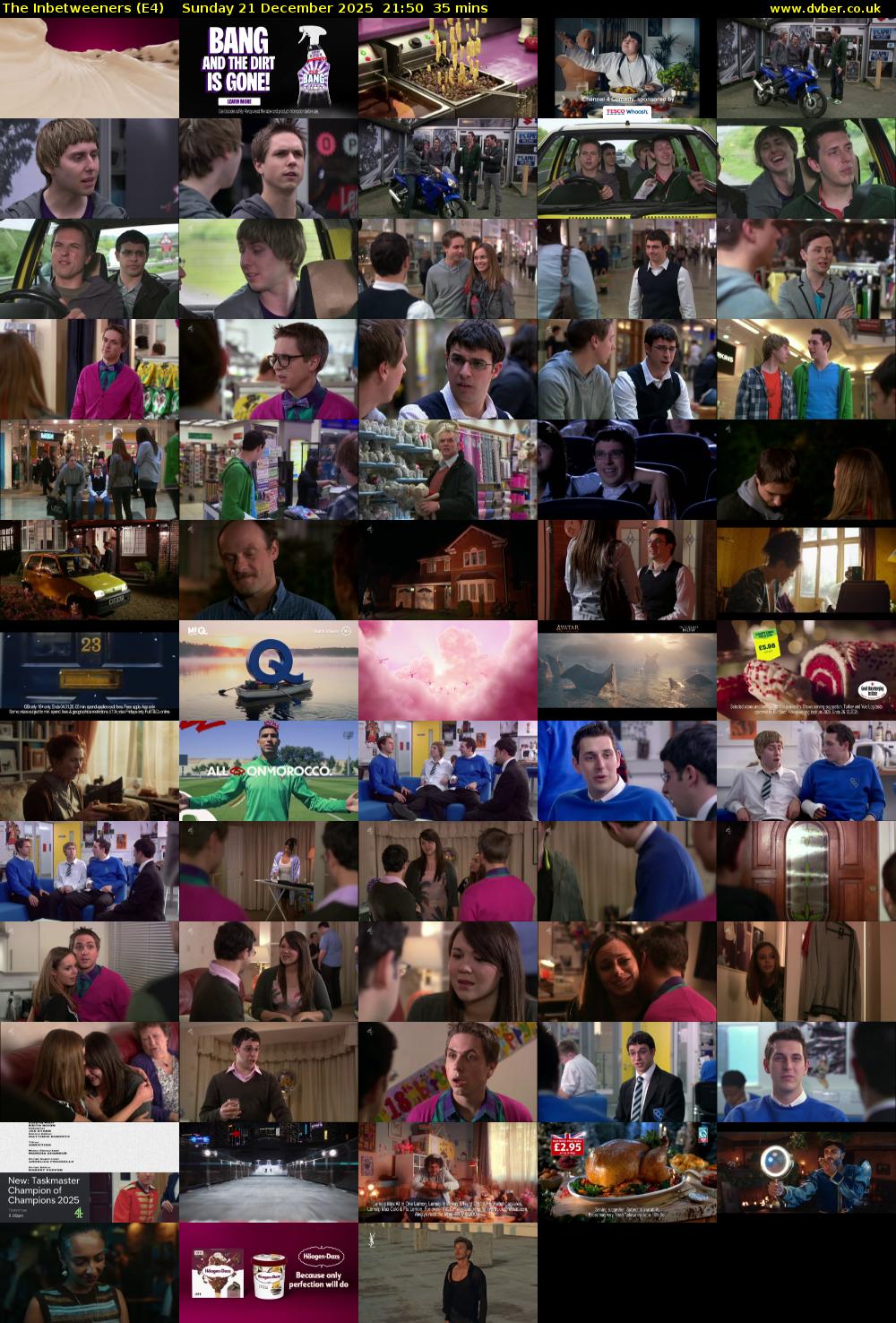 The Inbetweeners (E4) Sunday 21 December 2025 21:50 - 22:25