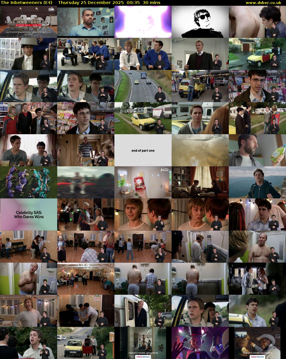 The Inbetweeners (E4) Thursday 25 December 2025 00:35 - 01:05