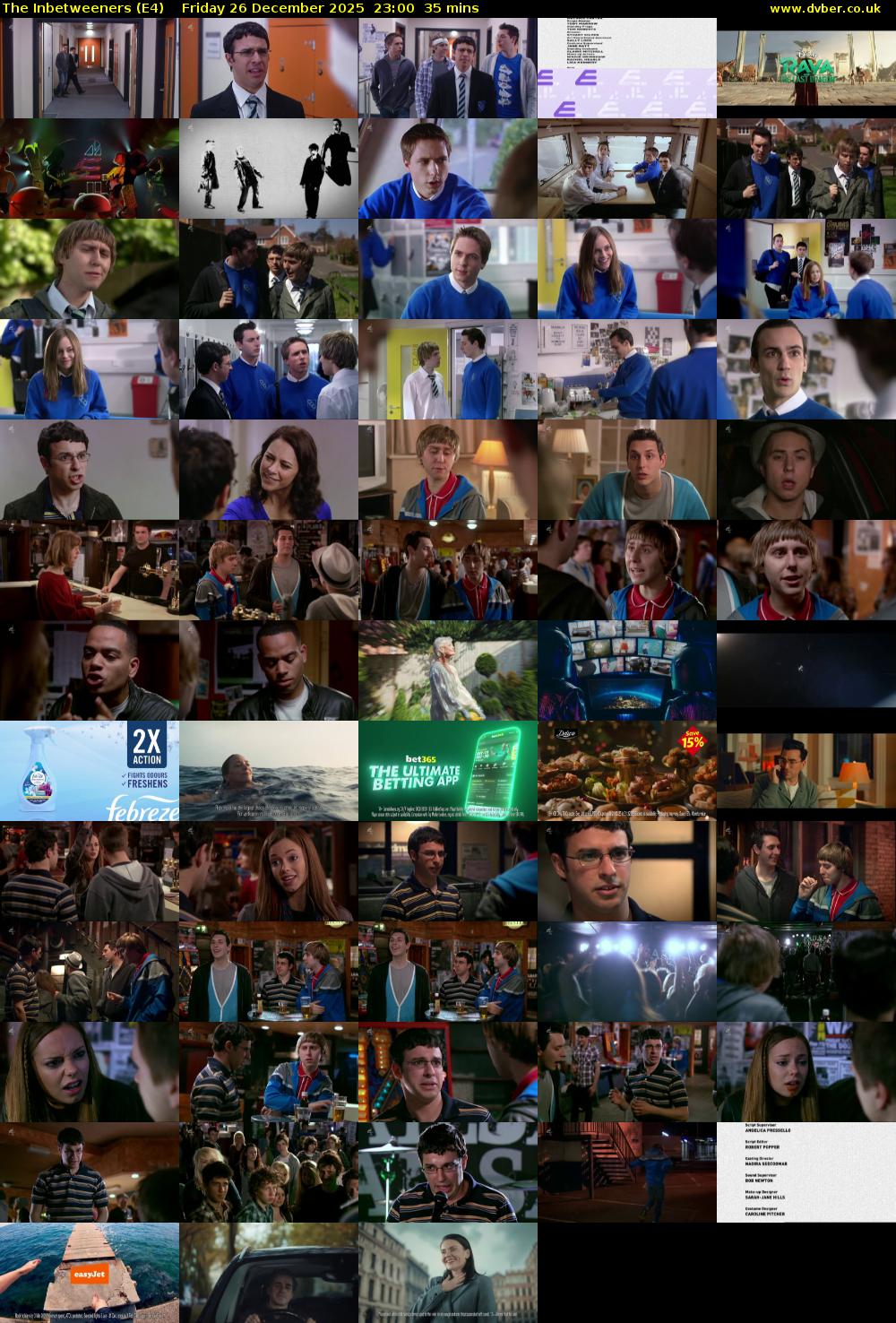 The Inbetweeners (E4) Friday 26 December 2025 23:00 - 23:35