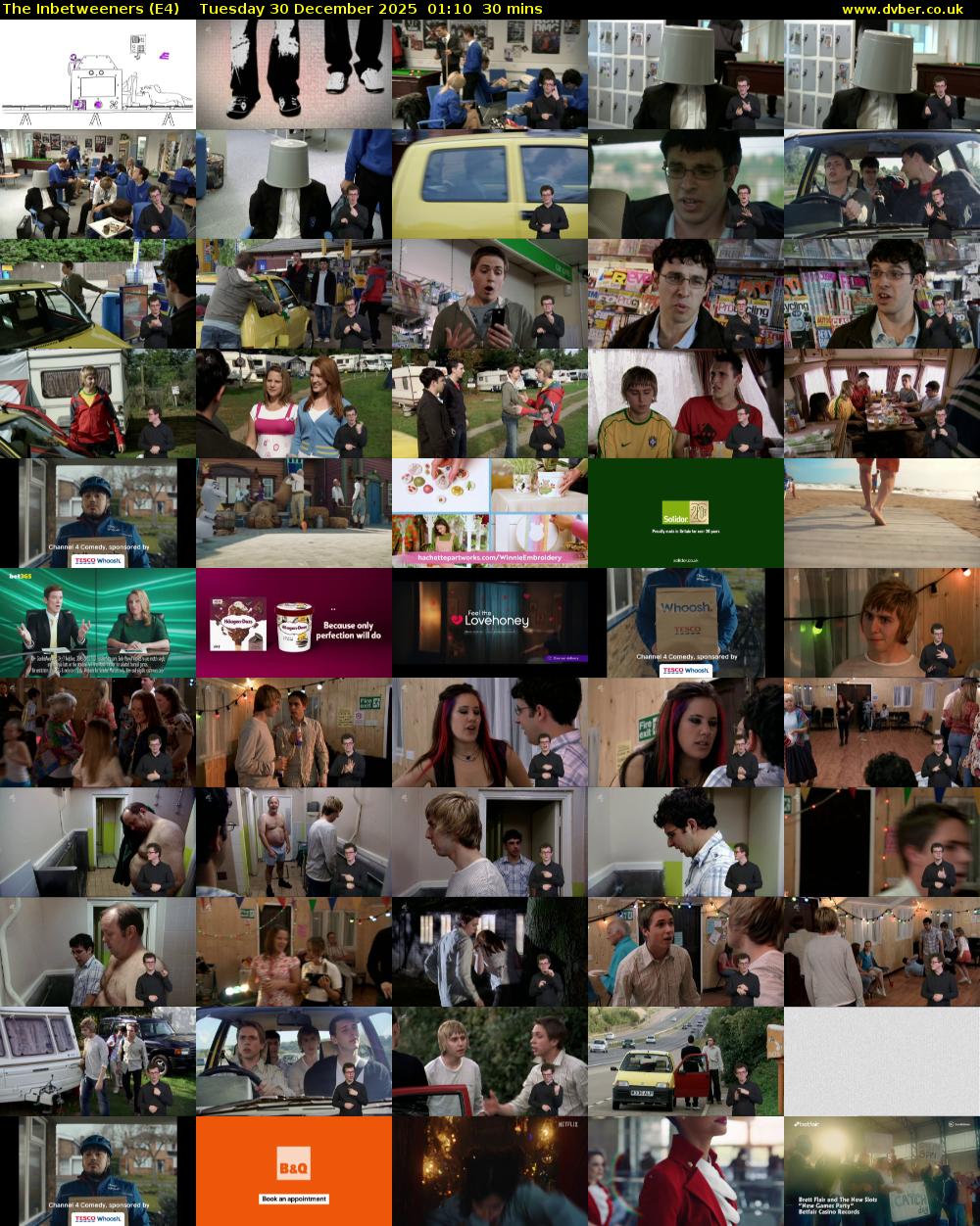 The Inbetweeners (E4) Tuesday 30 December 2025 01:10 - 01:40