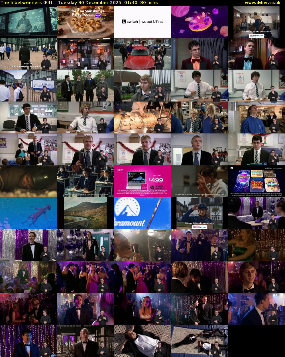 The Inbetweeners (E4) Tuesday 30 December 2025 01:40 - 02:10