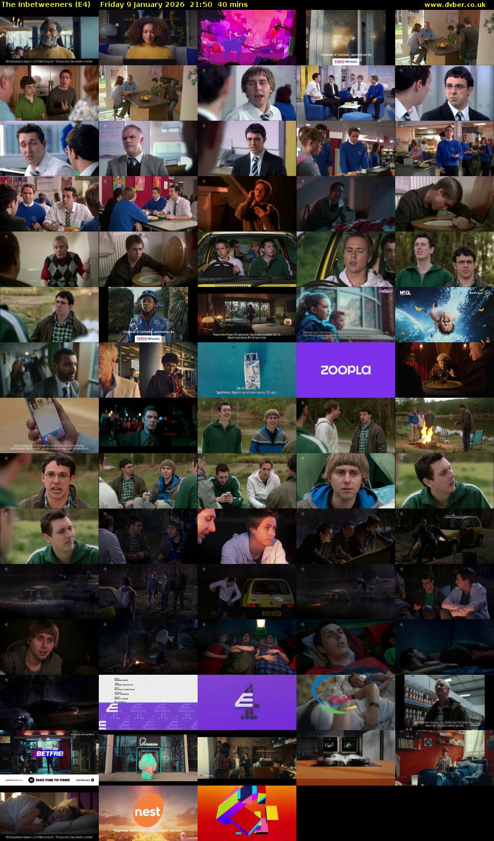 The Inbetweeners (E4) Friday 9 January 2026 21:50 - 22:30