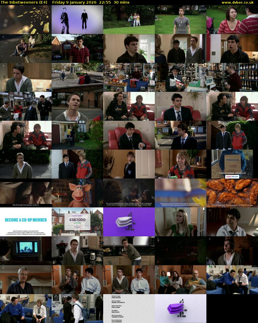 The Inbetweeners (E4) Friday 9 January 2026 22:55 - 23:25