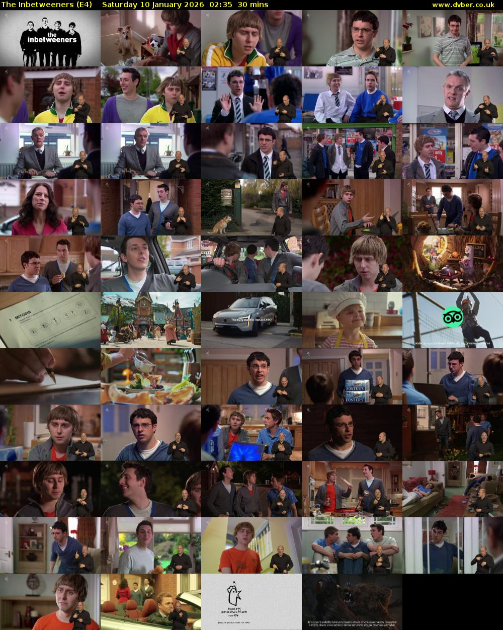 The Inbetweeners (E4) Saturday 10 January 2026 02:35 - 03:05