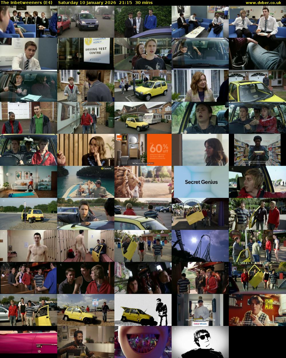 The Inbetweeners (E4) Saturday 10 January 2026 21:15 - 21:45