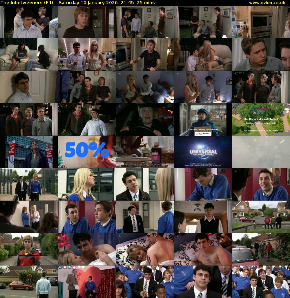 The Inbetweeners (E4) Saturday 10 January 2026 21:45 - 22:10