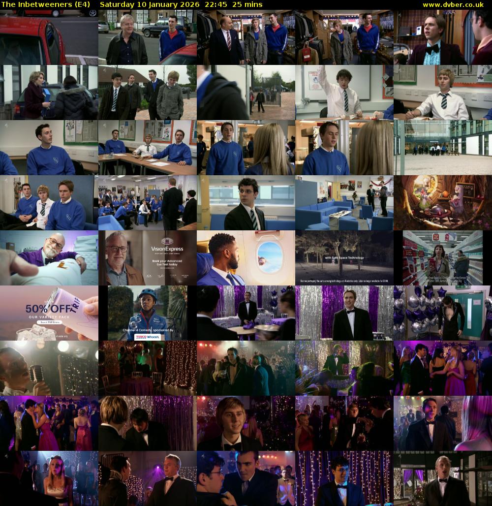 The Inbetweeners (E4) Saturday 10 January 2026 22:45 - 23:10