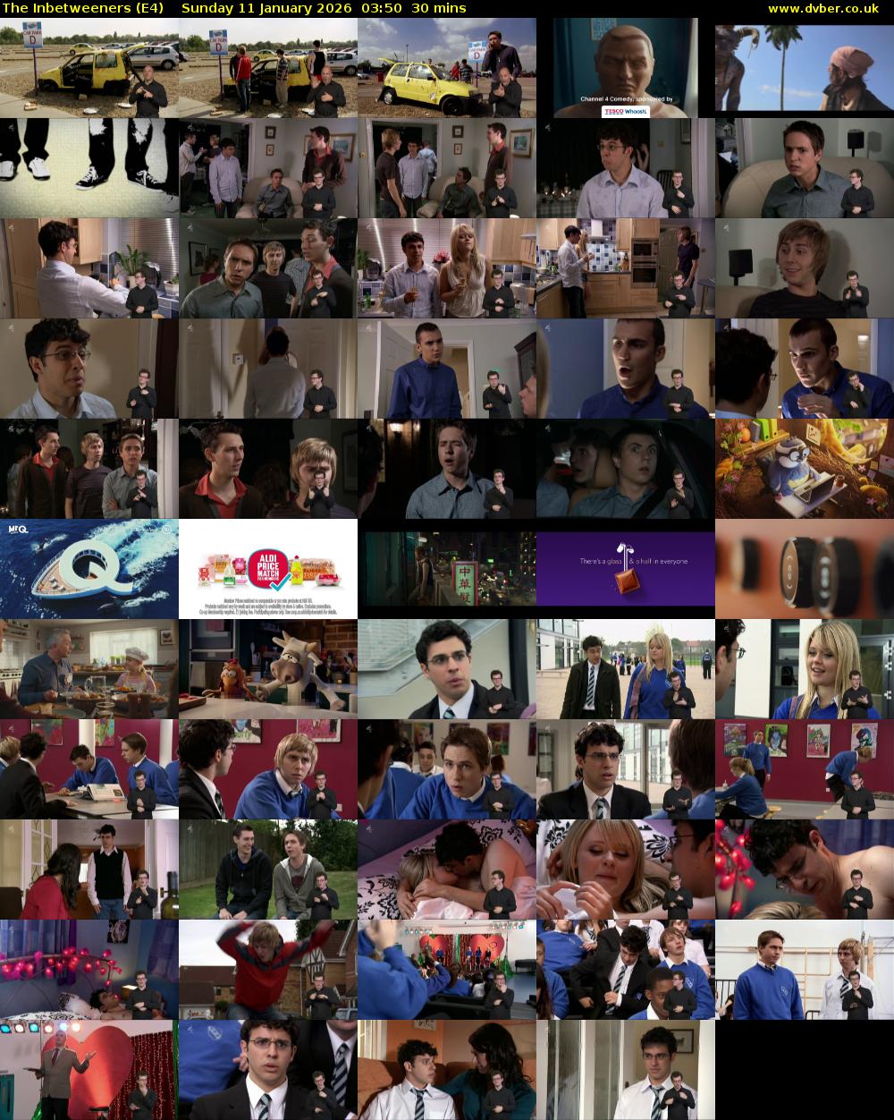 The Inbetweeners (E4) Sunday 11 January 2026 03:50 - 04:20